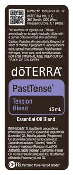doTERRA PastTense Oil - Tension Blend - 15mL