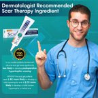 ScarMD Medical Grade Silicone Scar Gel Treatment, Fades Scars from Surgery, C Section, Cuts, Burns and More, Has Naturally Occur