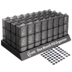 CAidRE Monthly Pill Organizer 3 Times A Day, One Month Pill Box Organizer Morning-Noon-Night, 31 Day Pill Organizer with 32 Dail