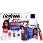 Licefreee Head Lice Treatment Kit - Complete Lice Treatment Gel That Kills Eggs and Lice, Nit Comb, Shampoo to Avoid Reinfestati