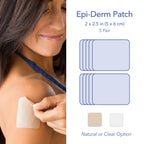 Biodermis Epi-Derm TNT Silicone Scar Patches, Effective for Old & New Scars, Easily Cut to Size Patches, Thinner & More Comforta