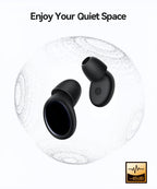 Ear Plugs for Sleeping Noise Cancelling, 45dB Ear Plugs for Noise Reduction Silicone Earplugs for Concert, Snoring, Focus, Work,