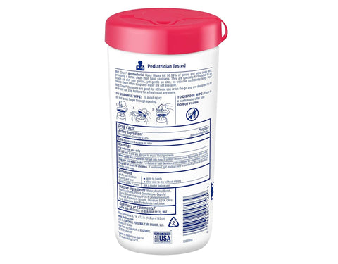 WET ONES Antibacterial Hand Wipes, Fresh Scent 40 ea (Pack of 8)