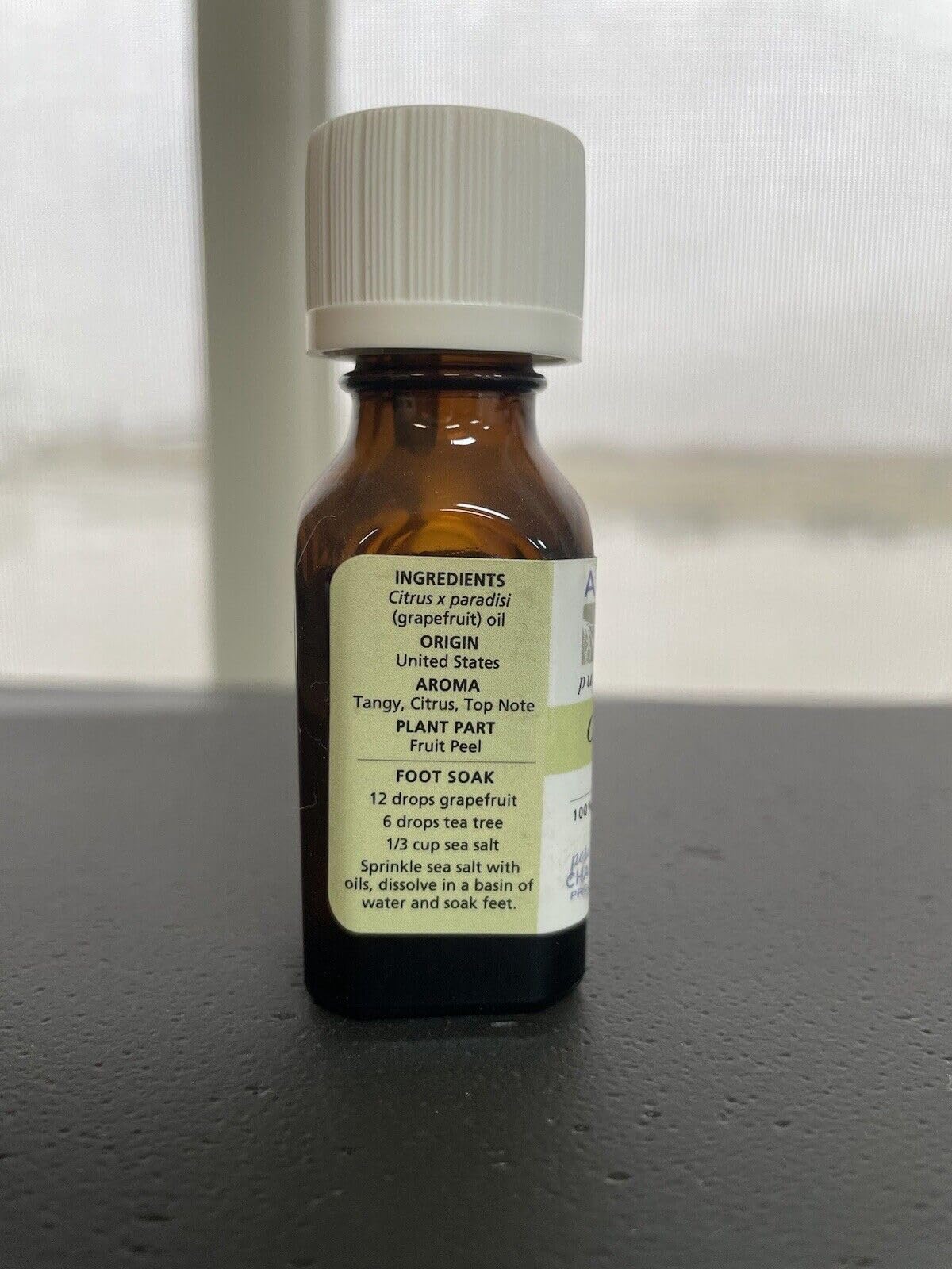 Aura Cacia Essential Oil, Grapefruit 0.50 oz (Pack of 6)