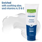 Medline Remedy Essentials Ointment (7 oz Tube), Unscented, Moisturizing Breathable Film, Aloe, Vitamins A, D & E, Soothing Incon