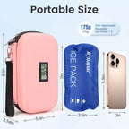 Rynapac Insulin Cooler Travel Case - TSA Approved Medication Diabetic Cooler for Travel with Fahrenheit Temperature Display, Inc