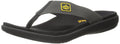 Spenco Mens Yumi Pure Sandal, Black, 11