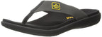 Spenco Mens Yumi Pure Sandal, Black, 11