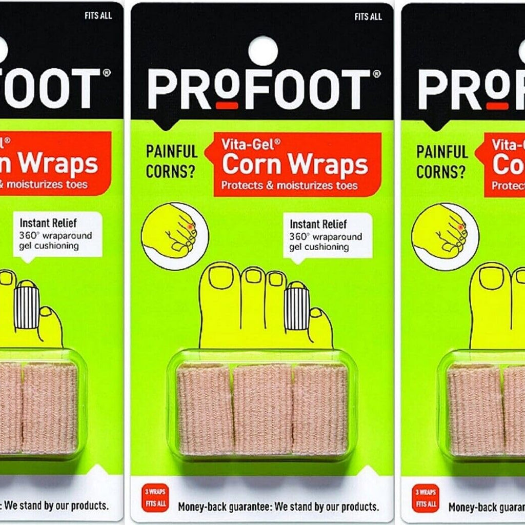 ProFoot Vita-Gel Corn Wraps, 3 ct. (Pack of 3)
