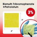 POLYNEW Xeroform Petrolatum Dressing 4x4, 25 PCS Non-Adherent Gauze for Low Exudating Wounds, Fine Mesh Gauze Pads for Burns, Ab
