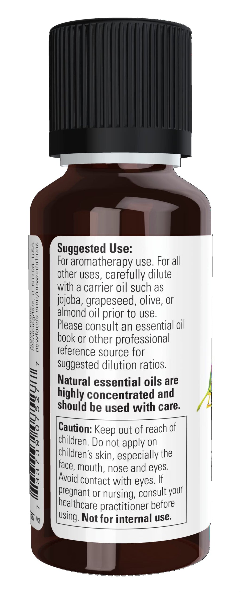 NOW Essential Oils, Eucalyptus Radiata Oil, Revitilizing Aromatherapy Scent, Steam Distilled, 100% Pure, Vegan, Child Resistant