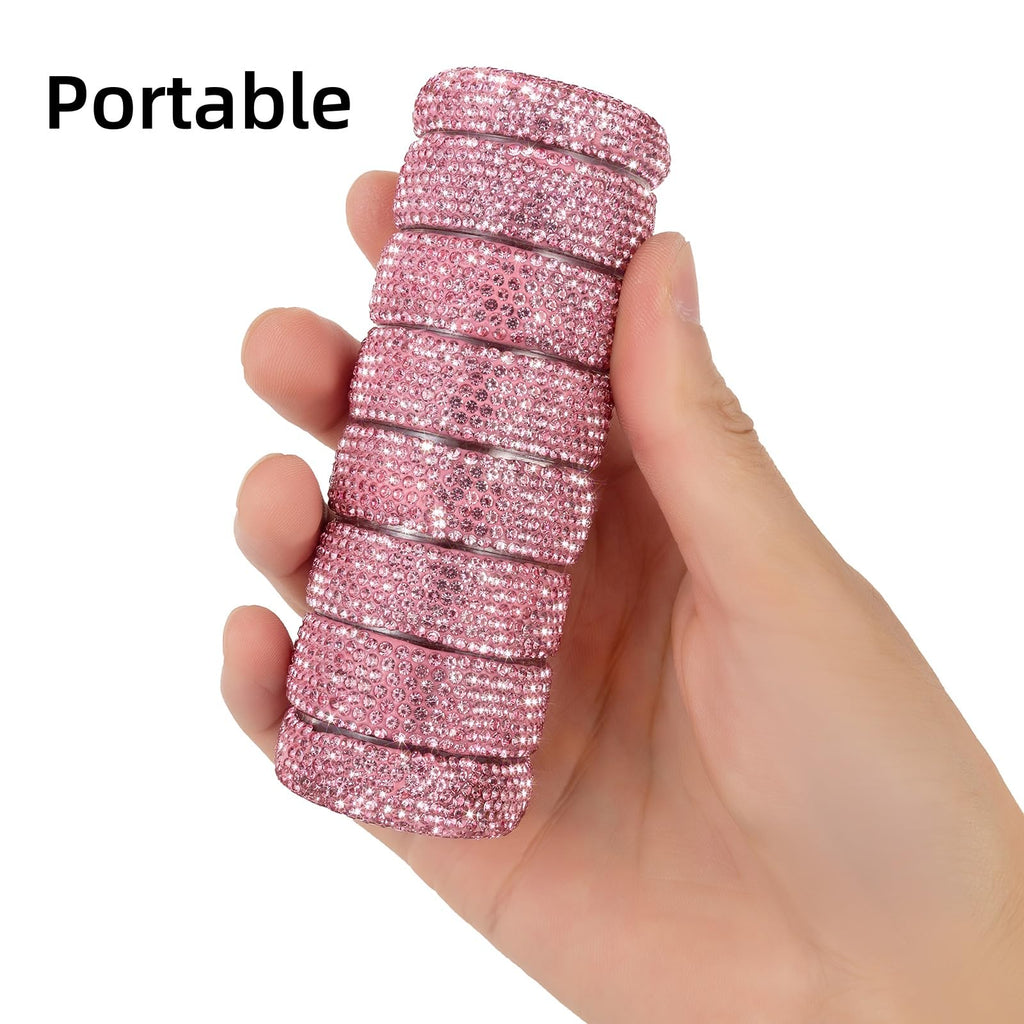 EveryBling Pill Organizer Travel Medicine Supplement Organizer Weekly Pill Box 7 Day Daily Vitamin Cases Portable Stackable Pill