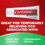 Cortizone 10 Maximum Strength Plus Ultra Moisturizing Anti-Itch Cream, 1% Hydrocortisone, 2 oz.