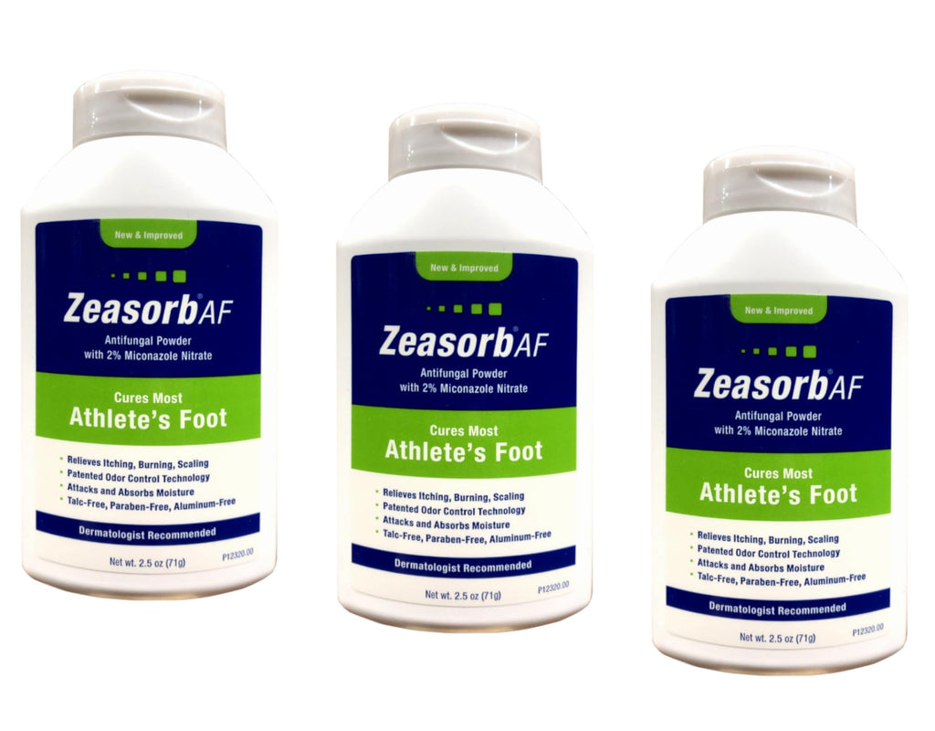 Zeasorb-AF Antifungal Powder 2.50 oz (Pack of 3)
