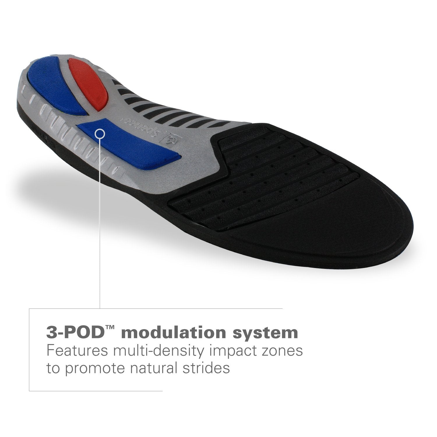 Spenco Total Support Max Shoe Insoles, Womens 9-10.5/Mens 8-9.5