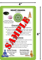 Deck of Chakra Healing Cards Helps Restore and Balance Your Energy with Meditations, Affirmations, Chakras Chart, Aromatherapy,