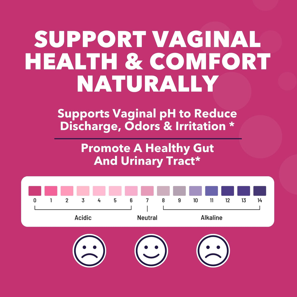 Bio360 Probiotics for Women Vaginigal Health - Supports pH Balance, Vaginal, Urinary, & Digestive Health - 50 Billion CFU & 15 U