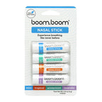 BoomBoom Nasal Stick (4 Pack) | Boosts Focus + Enhances Breathing | Provides Fresh Cooling Sensation | Aromatherapy Inhaler Made