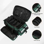 Be-Better First Aid Bag,Medical Bag,First Responder Bag for Trauma,Medical Bag Organizer with Detachable Dividers for Nurses,Hom