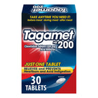 Tagamet HB 200 mg Cimetidine Acid Reducer and Heartburn Relief, 30 Count