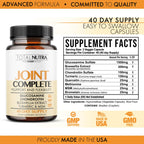 Glucosamine Chondroitin MSM Turmeric 2100mg - Joint Complete Capsules, Advanced Strength Joint Support Supplement for Adults Han