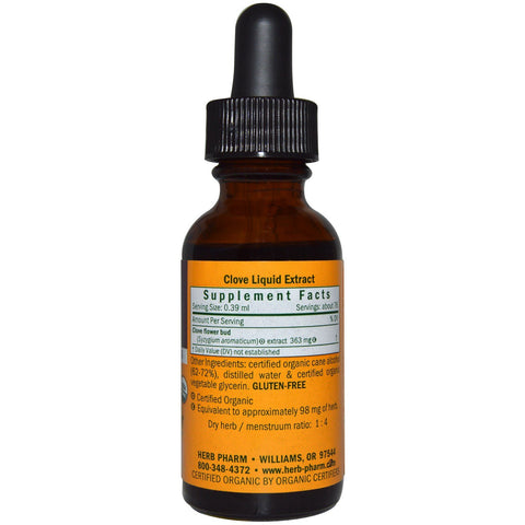 Herb Pharm Clove Optimal Well-Being - 1 fl oz