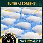 MILDPLUS Disposable Bed Pads 40X40 Extra Large Pee Pads for Incontinence 140 Gram Heavy Duty Super Absorbent Underpads Waterproo