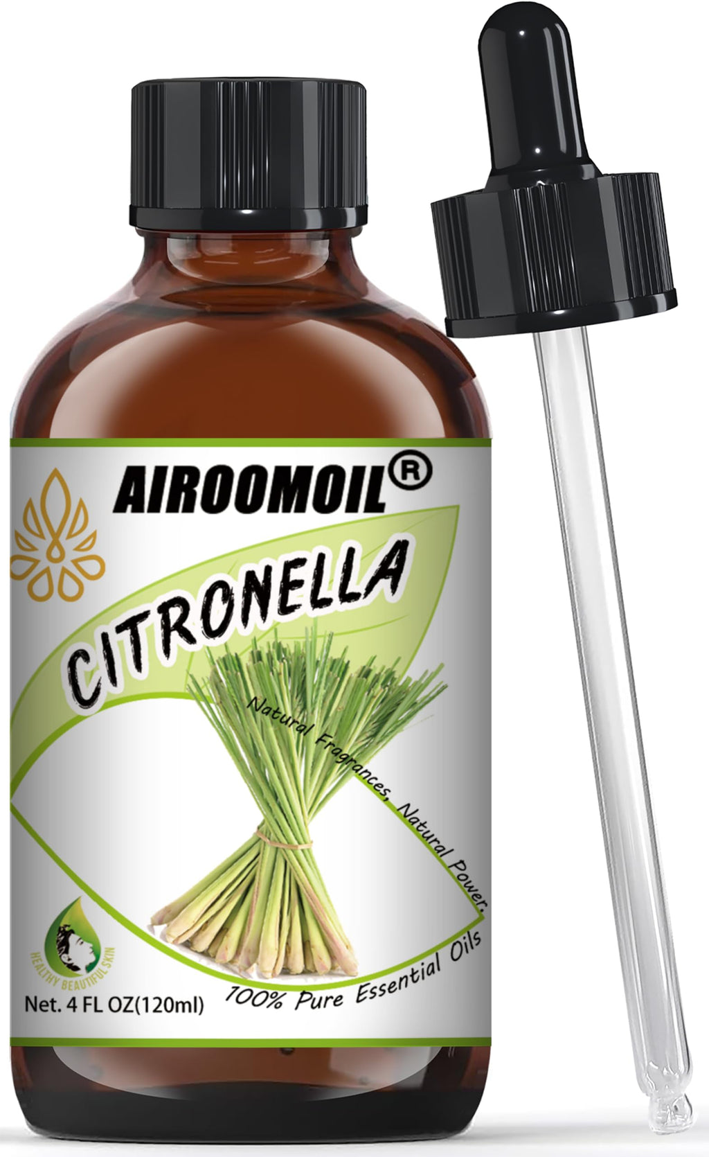 Pure Citronella Essential Oil Natural Aromatherapy Spray for Indoor & Outdoor Use Fragrance Home Use Diffuser Skin Candle Soap M