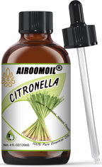 Pure Citronella Essential Oil Natural Aromatherapy Spray for Indoor & Outdoor Use Fragrance Home Use Diffuser Skin Candle Soap M