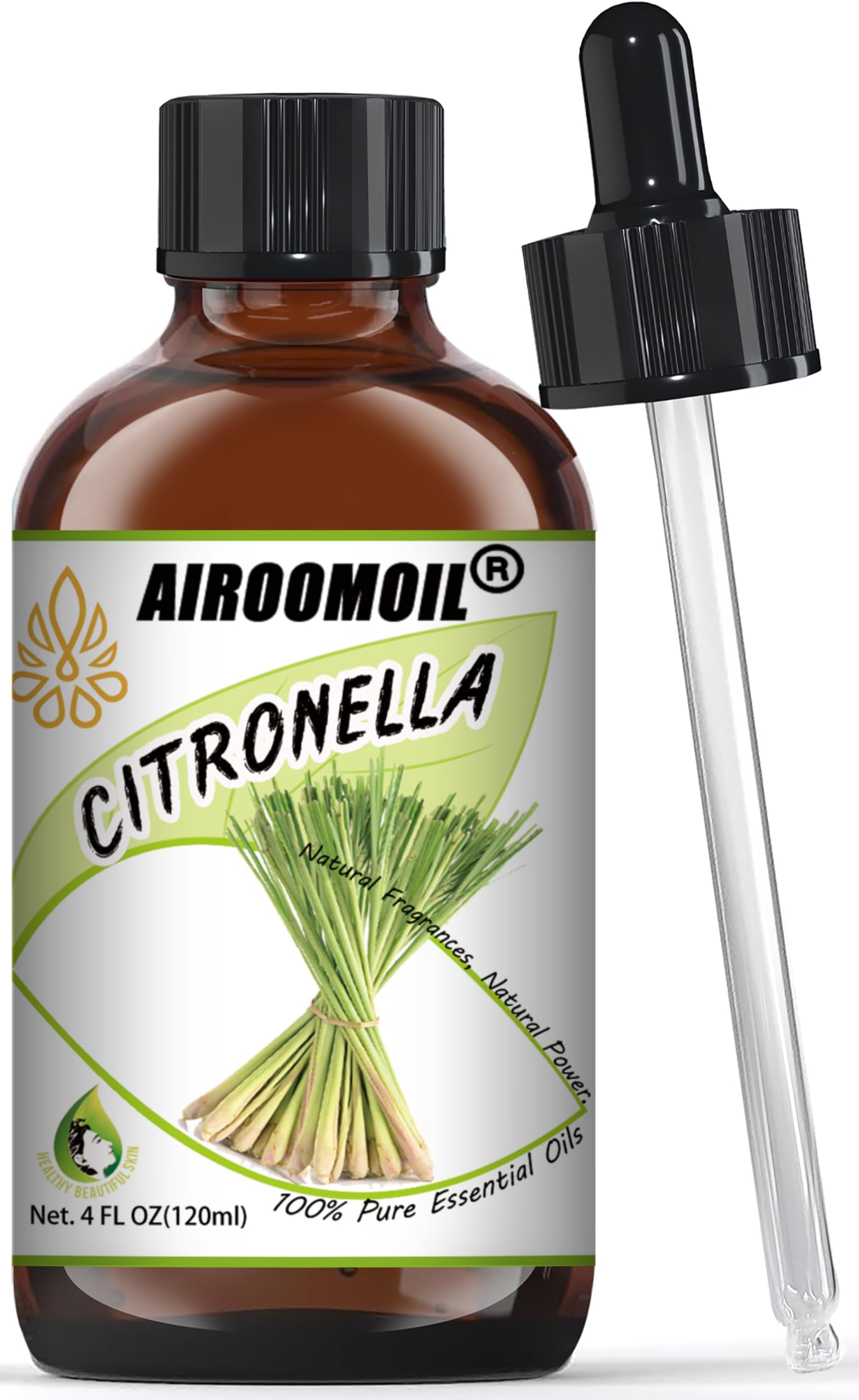 Pure Citronella Essential Oil Natural Aromatherapy Spray for Indoor & Outdoor Use Fragrance Home Use Diffuser Skin Candle Soap M