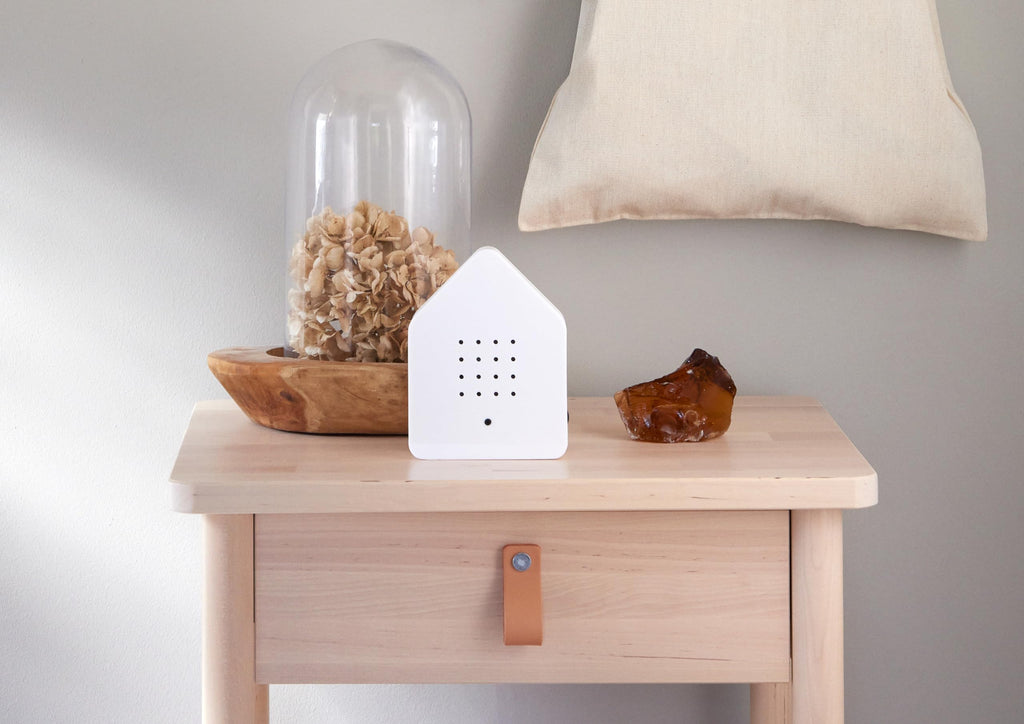 RELAXOUND Original Birdybox White - Modern Nature Sound Box - Relaxing Cheerful Bird Concert - Motion Sensor with Sound - Relaxi