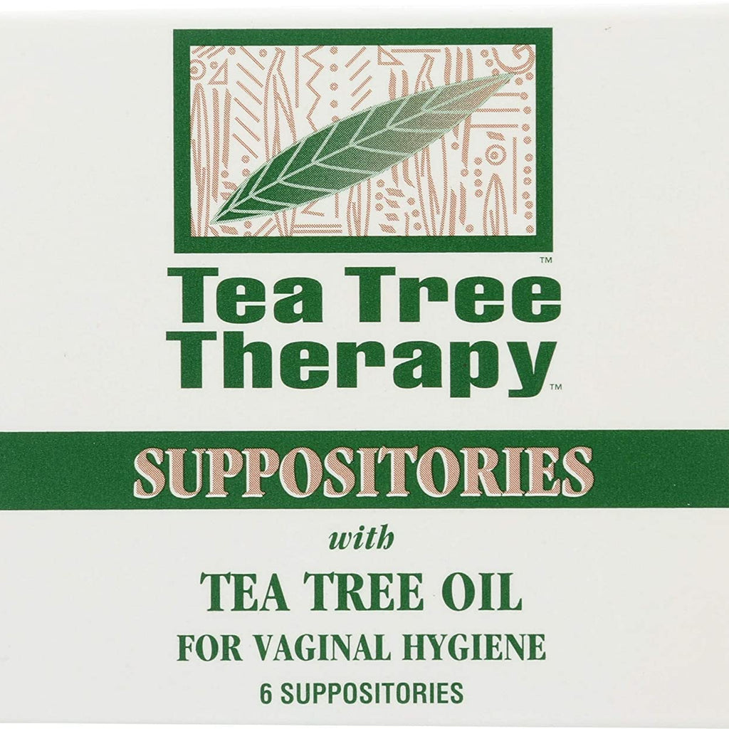 Tea Tree Therapy - Suppository with Tea Tree Oil For Vaginal Hygiene (2-Pack of 6)