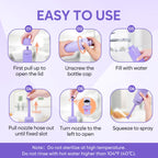 Portable Peri Bottle for Postpartum & Perineal Care: Easy@Home Handheld Bidet Perfect for Personal Hygiene Cleaning & Travel Fri