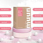 Muun Yoni Soap Bar - Pack 3 Ph Balance Probiotics & Natural Ingredients - Gentle Cleansing Formula Eliminates Odor Vaginal Healt