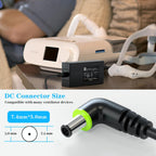 HHZ 80W Charger Compatible with Philips DS500 DS700 DSX510H11C DSX520T11C, DreamStation 2 Respironics CPAP Auto Pro Ref 1144267