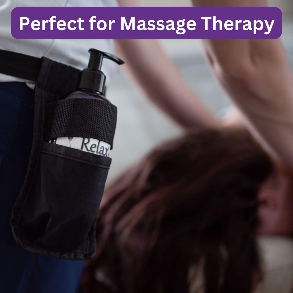 Relax Therapeutic Body Massage Oil - with Best Essential Oils for Sore Muscles & Stiffness - Lavender, Peppermint & Marjoram - A