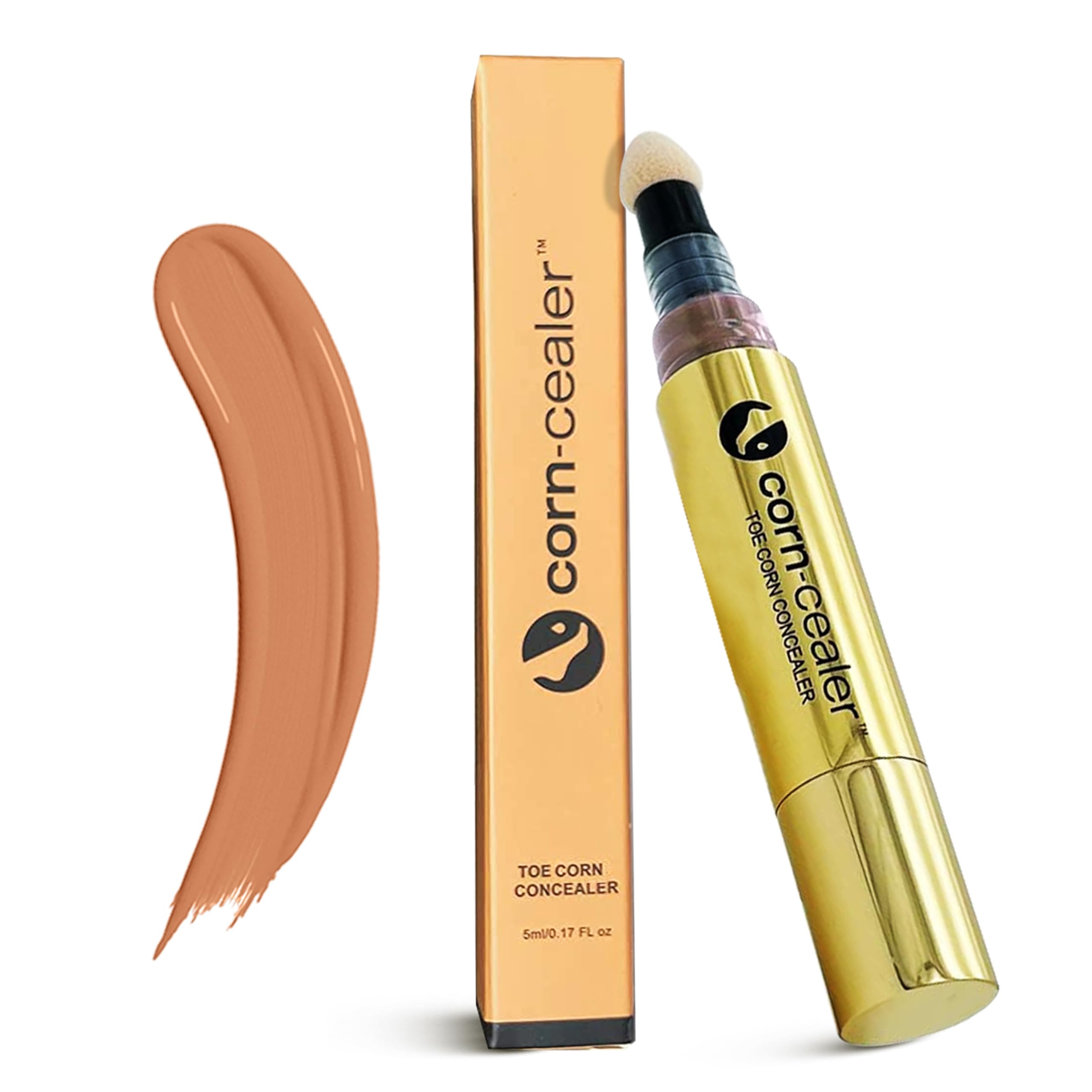 CORN-CEALER | Toe Corn Makeup | Instantly Hide Toe Corns | Concealer For Toe Corns (Shade-CHESTNUT)