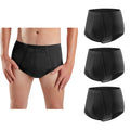 Carer Mens Incontinence Underwear Washable Bladder Control Briefs Urinary Incontinence Brief for Men Cotton Reusable Mens Prote