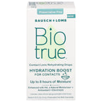 Biotrue Hydration Boost Rehydrating Contact Lens Eye Drops from Bausch + Lomb, Hydrating, Preservative Free, Naturally Inspired,