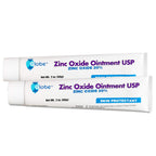 (2 Pack) Globe Zinc Oxide Ointment 20%, 2 Ounce Tube (Total 4 oz) Advanced Skin Protection, For Diaper Rash, Relief From Poison