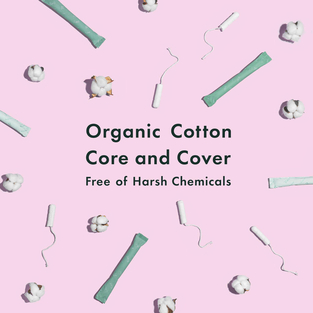 Rael Tampons, Cardboard Applicator Made with Organic Cotton - Tampons Multipack, Regular and Super Absorbency, Unscented, Upgrad