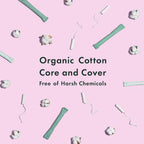 Rael Tampons, Cardboard Applicator Made with Organic Cotton - Tampons Multipack, Regular and Super Absorbency, Unscented, Upgrad
