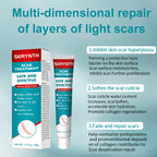 Silicone Scar Gel 20g, Effective Scar Cream - Reduces The Appearance of Both Old and New Scars from Burns, Injury, Acne, Stretch