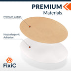 Fixic Freestyle Adhesive Patches 25 PCS - Good for Libre 1, 2, 3 & Plus - G7 & Stelo - Guardian - Waterproof Adhesive Bandages -