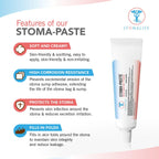 Stomalife Ostomy Paste 2 Oz, Stoma Barrier Paste with Skin Irritation Prevention | Accessories for Ostomy-Colostomy-Ileostomy (2
