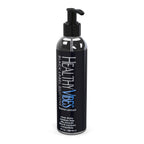 Healthy Vibes Black Label Silicone Personal Lubricant, 8 oz - Long Lasting, Easy to Clean, Water Resistant, Safe for Most Skin Types, Clear