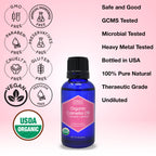 Zongle USDA Certified Organic Camellia Oil, Camellia Oleifera, 1 OZ