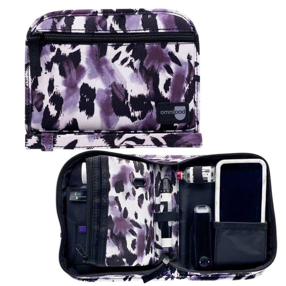 Omnipod Supply Case. Diabetes Supply Bag Made Exclusively for The Omnipod 5, Omnipod Dash or Omnipod PDM. Fits Extra Pod, Test S