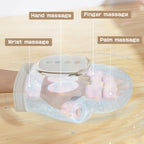 Prisag Hand Massager with Heat and Compression, Cordless Hand Massager, Finger Massager, 2025 Updated Carpal Tunnel Relief & Wri