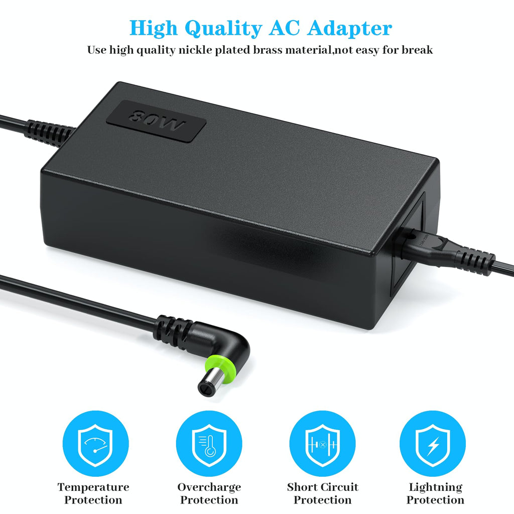 HHZ 80W Charger Compatible with Philips DS500 DS700 DSX510H11C DSX520T11C, DreamStation 2 Respironics CPAP Auto Pro Ref 1144267